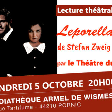 Vendredi d’Armel : Lecture théâtralisée « Leporella »